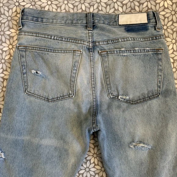 Women's Re/Done Originals Grunge Jeans in Dirty Destroy Wash, Size 26 - Picture 5 of 14